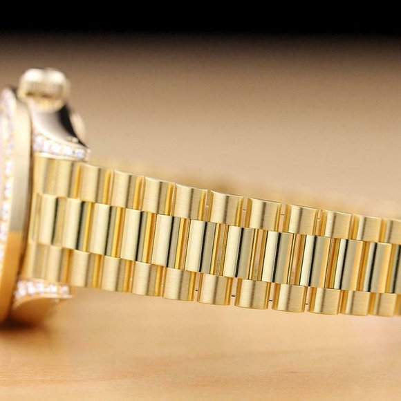 Rolex 18k Datejust President Ladies Watch w/ factory box and hang tag!!! - Picture 5 of 6